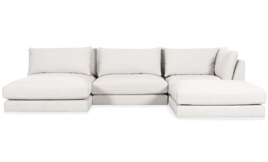 Soffadirekt LYON U Sofa Vendbar Hvit Soffadirekt LYON U Sofa Vendbar Hvit