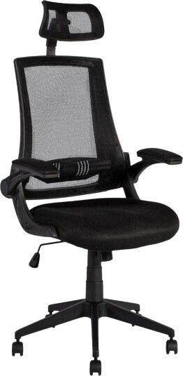 Kontorstol NOVARA 66x705xH1175-1275cm svart - Svart