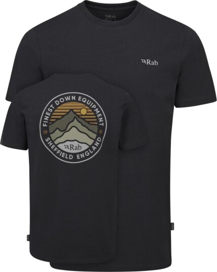Rab Basecamp 3 Peak Tee Herre, Bel Beluga, M Rab Basecamp 3 Peak Tee Herre, Bel Beluga, M