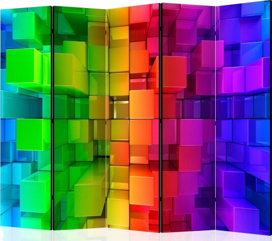 Romdeler - Colour Jigsaw II 225x172 - Artgeist sp. z o. o.
