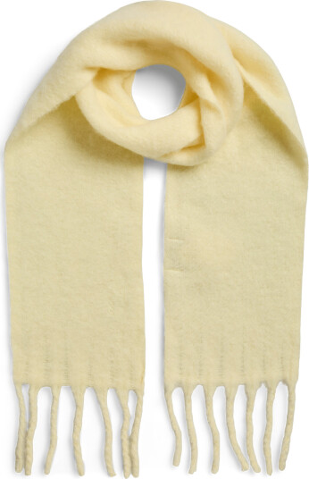 Pieces Pclulu Solid Long Scarf Pwp Bc - Cream - ONE SIZE