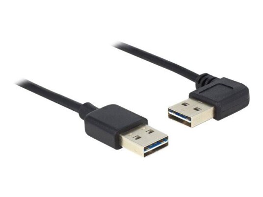 Delock Easy USB 2.0 Reversibel Kabel 50 cm Hvit