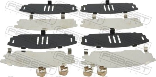 FEBEST 0103-NDE180F Antiknirkefolie, bremsebelegg (bakplate) FEBEST 0103-NDE180F Antiknirkefolie, bremsebelegg (bakplate)
