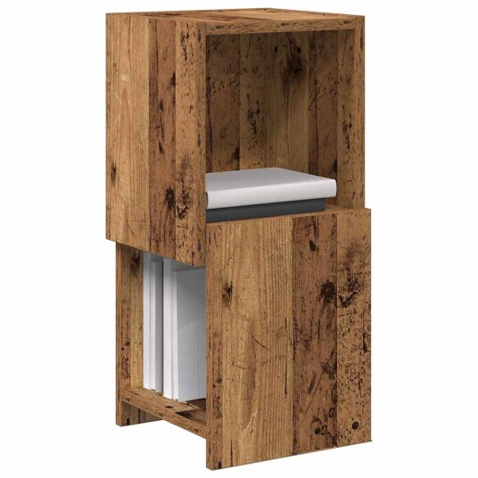  Hjørneskap Hvit 25,5x25x55cm Konstruert tre