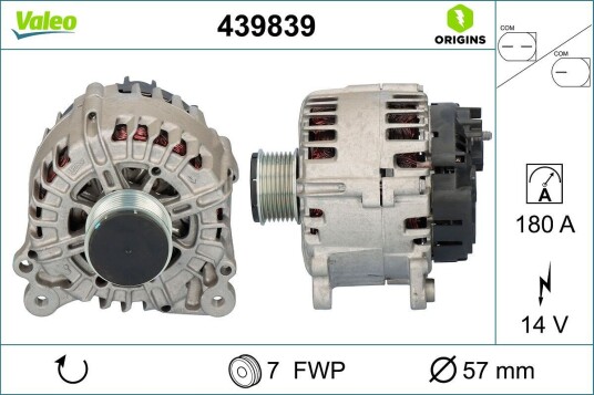 Dynamo VALEO 439839