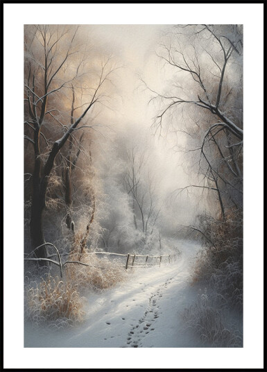 Beautiful Winter No 2 Plakat Plakat / 100x150cm