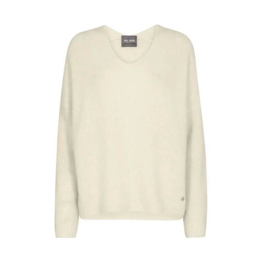MOS Mosh Dame Strikkevarer Beige M,