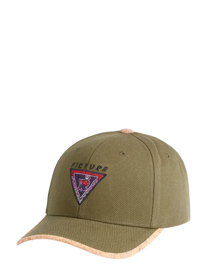 PICTURE ORGANIC CLOTHING Wakopa Bb Cap Khaki green ONE SIZE