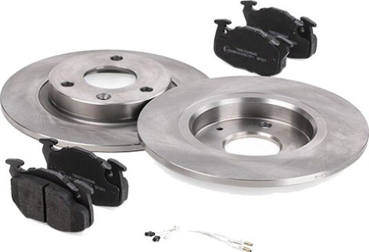 Bremseskiver og -klosser RIDEX 3405B0194
