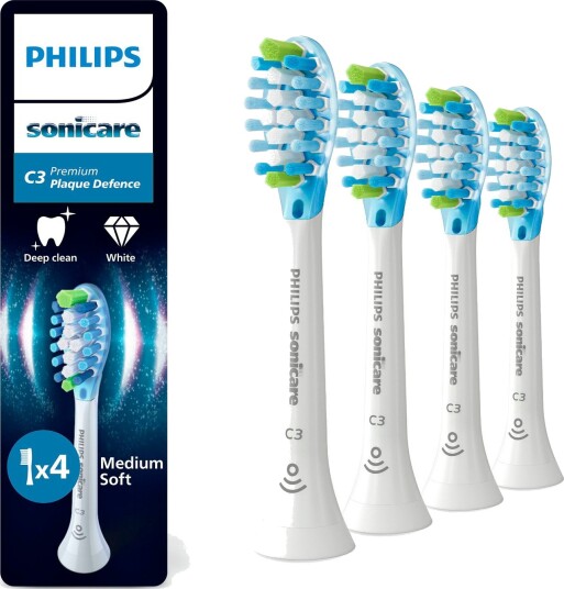 PHILIPS Sonicare C3 Premium Plaque Defence 4 stk. Børstehoder