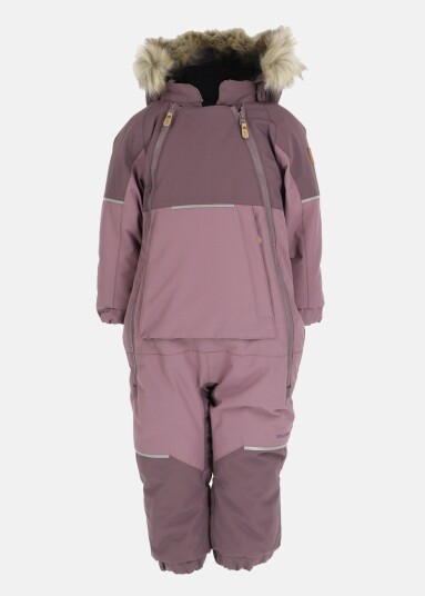 Swedemount Hafjell Baby Overall Dk. Mauve/Pale Mauve 68 Vinteroverall