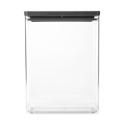 Brabantia TASTY+ stabelbar boks 5,4 liter Mørkegrå Brabantia TASTY+ stabelbar boks 5,4 liter Mørkegrå