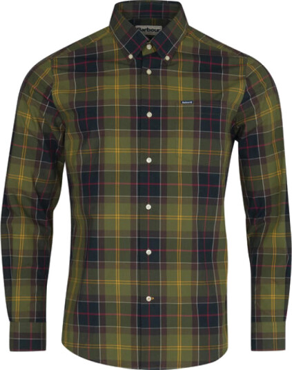 Barbour Herre Skjorter Grønn L,