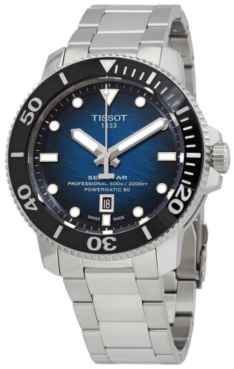 Tissot Herreklokke T120.607.11.041.01 Seastar Blå/Stål Ø46 mm