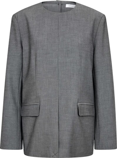Co" Couture Jackycc Blazer Blouse   MID GREY   L