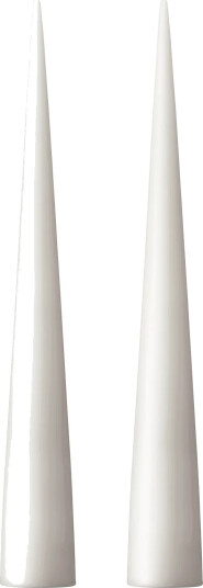 ester & erik ester & erik kjeglelys 37 cm 2 stk. matt White ash 21