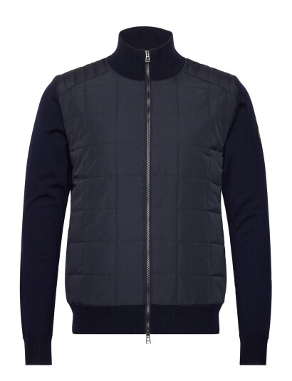 Belstaff Kelbrook Zip Cardigan Black Navy XXXL Belstaff Kelbrook Zip Cardigan Black Navy XXXL