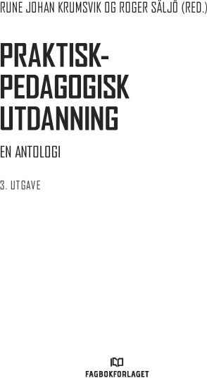 Praktisk pedagogisk utdanning