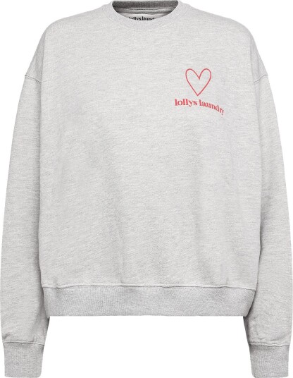 Lollys Laundry Sydneyll Sweatshirt Ls   11 GREY MELANGE   XL
