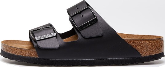 Birkenstock Women's Arizona Natural Leather Narrow 36, Black