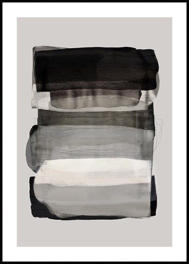 Abstract Brush Strokes 79 Plakat / 40x50cm