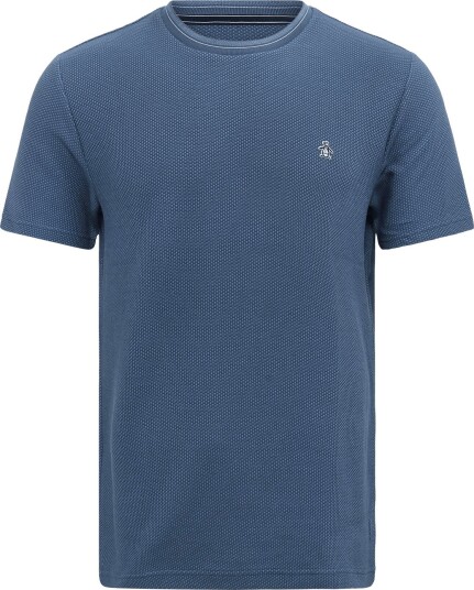 Original Penguin Cttn Tonal Txt Tippd SARGASSO SEA M Original Penguin Cttn Tonal Txt Tippd SARGASSO SEA M