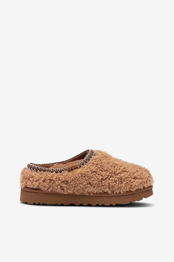 Ugg Tøfler W Tasman Maxi Curly Beige Ugg Tøfler W Tasman Maxi Curly Beige