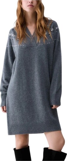 Liu Jo Dame Kjoler Grå XL,
