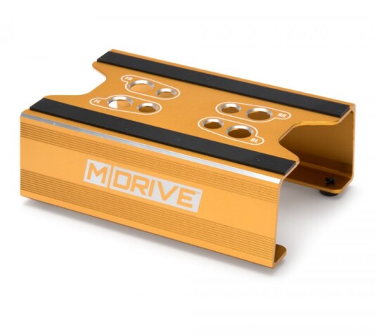 M-Drive 92100 Car Stand Aluminium Gold - 165x105x60mm