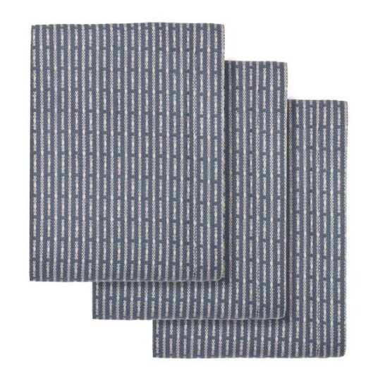 The Organic Company Kjøkkenklut 18x35 cm 3 stk grey blu stone The Organic Company Kjøkkenklut 18x35 cm 3 stk grey blu stone
