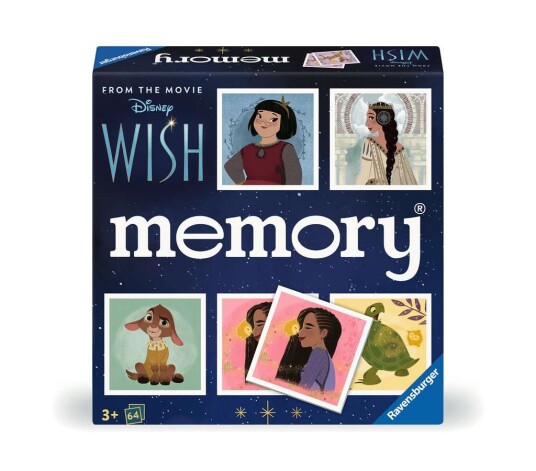 Ravensburger Wish Memory Barnespill 3+ - Minne- og Matching Spill Ravensburger Wish Memory Barnespill 3+ - Minne- og Matching Spill