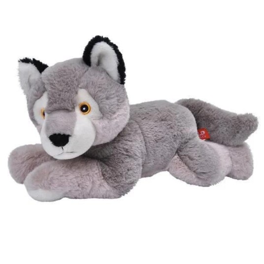 Wild Republic Ecokins Kosedyr   Ulv 30 cm