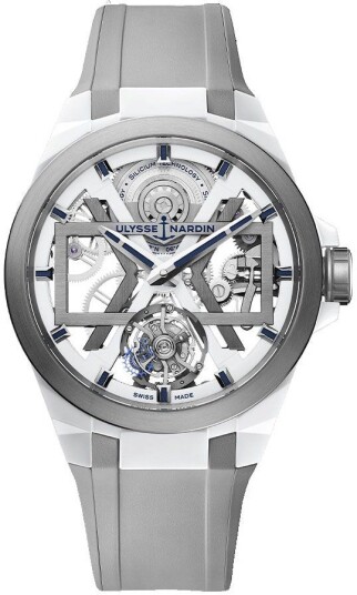 Ulysse Nardin Herreklokke 1723 400 3A 00 Blast Skjelettkuttet/Gummi