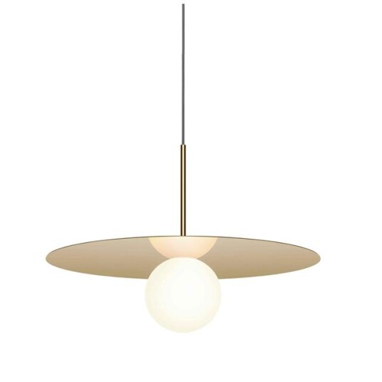 Pablo Bola Disc 22 Taklampe i Messing