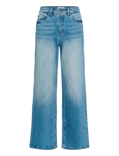 Kaffe Kameadow Hw Reg Fit Jeans - Blue - 26 x 32