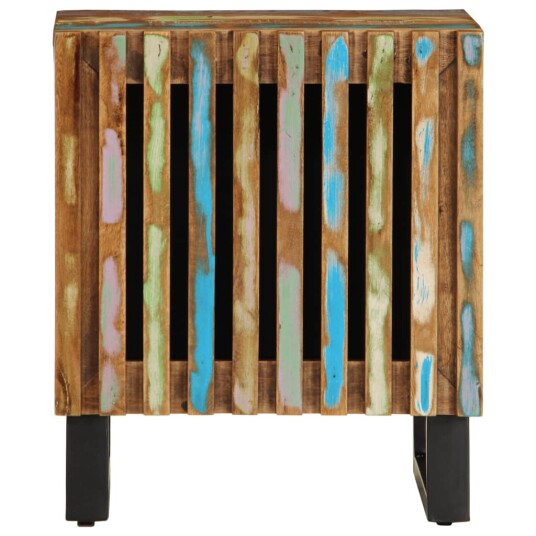 Nattbord 40x34x46 cm gjenvunnet heltre 377424