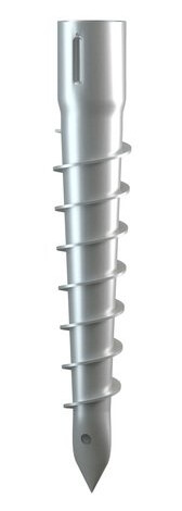 Stavrex Jordskrue 500mm 65mm jordskrue påbyggbar 65mm diameter