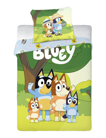 BrandMac Bed Linen Bluey 007 100X140X45 CMulti/patterned 100X140.40X45CM BrandMac Bed Linen Bluey 007 100X140X45 CMulti/patterned 100X140.40X45CM