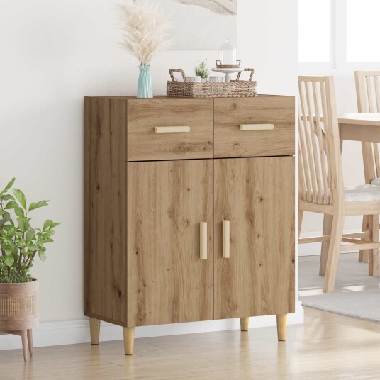  Serviesskap artisan eik 34 x 69.5 x 89 cm Konstruert tre