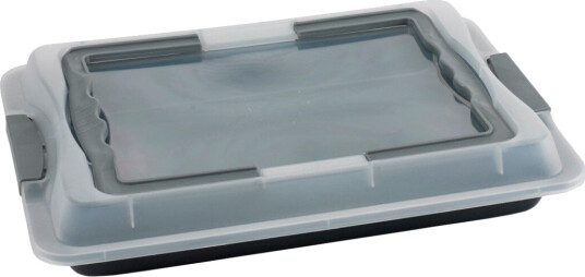 Funktion Ovnsform med lokk 42x29cm Grå Funktion Ovnsform med lokk 42x29cm Grå