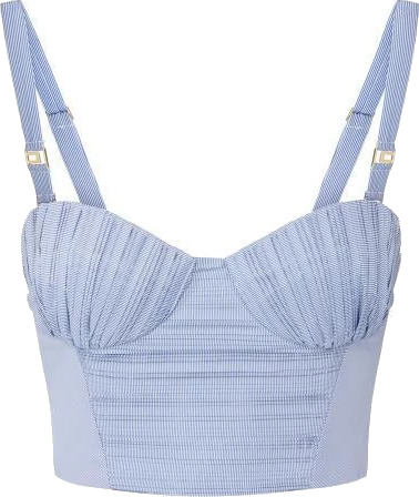 Elisabetta Franchi Dame Topper Blå XL, Elisabetta Franchi Dame Topper Blå XL,