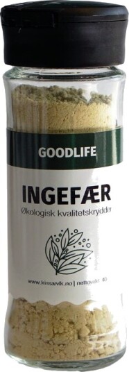 Goodlife økologisk ingefærkrydder 40 g