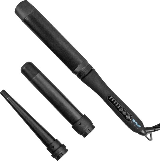 Revamp WD-1500-EU Progloss Multiform Curl+Waves Hode til krølltang (3-i-1)