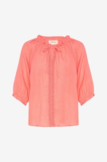 Cream Linbluse crBellis Lace Blouse Rosa Cream Linbluse crBellis Lace Blouse Rosa