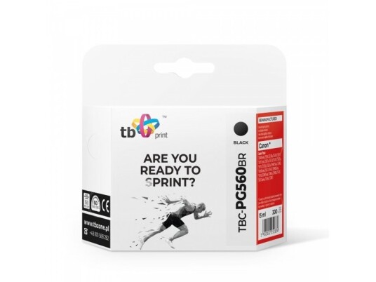 Tb Print Ink For Canon Pixma Ts5350 Pg-560 Tbc-Pg560br Bk Refabrikert