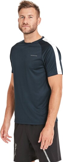 Endurance Actty Løpe T skjorte Herre Navy 2XL