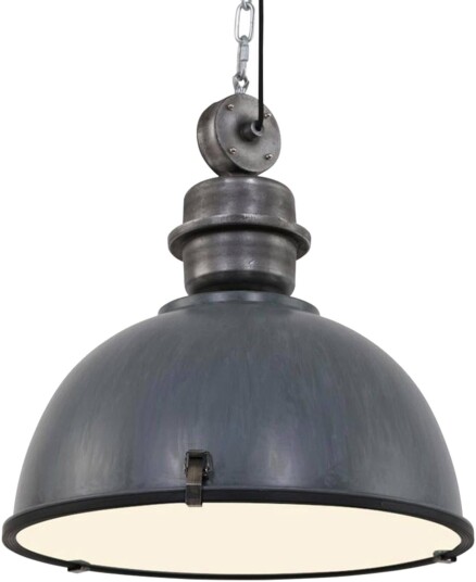 Steinhauer Pendellampe Bikkel XXL, dimbar, Aluminium / grå / sink, Stue / spisestue, Metall, Industriell design Steinhauer Pendellampe Bikkel XXL, dimbar, Aluminium / grå / sink, Stue / spisestue, Metall, Industriell design