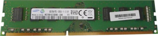 Samsung DDR3 DIMM 8GB 1600MHz CL11 M378B1G73EB0-CK0