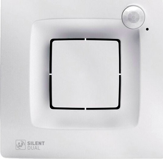 Thermex Baderomsvifte Silent One Ø100 Hvit