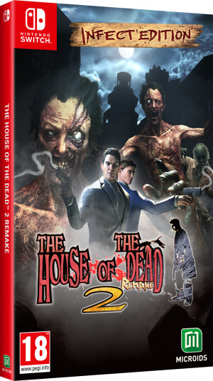 The House of the Dead 2 Remake Infect Edition Nintendo Switch Spill